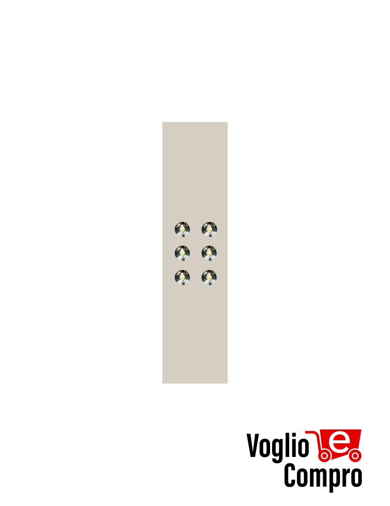 SENSORE FRUTTO DA INCASSO CORPO ILLUMINANTE BTICINO MEL6 NOW SABBIA 180206S