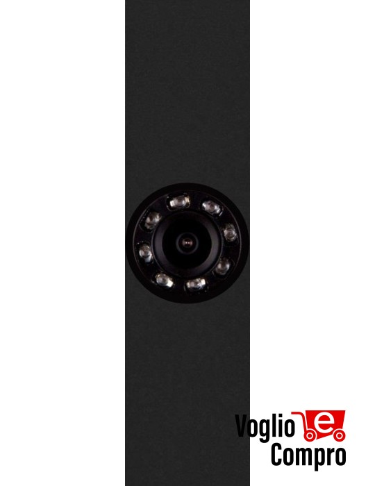 SENSORE FRUTTO DA INCASSO TELECAMERA A COLORI CON IR BTICINO SPY IR NOW NERO 1702061