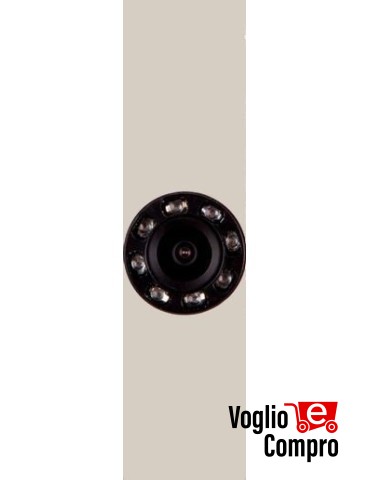 SENSORE FRUTTO DA INCASSO TELECAMERA A COLORI IR BTICINO SPY IR NOW SABBIA 170206S