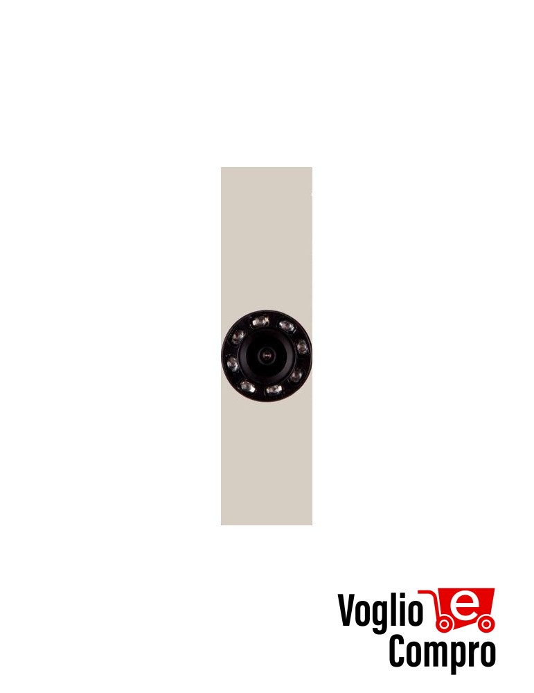 SENSORE FRUTTO DA INCASSO TELECAMERA A COLORI IR BTICINO SPY IR NOW SABBIA 170206S