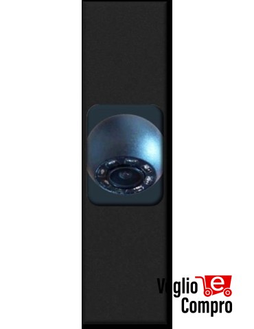 SENSORE FRUTTO DA INCASSO TELECAMERA COLORI + IR H2 BTICINO SPY H2 NOW NERO 2102061