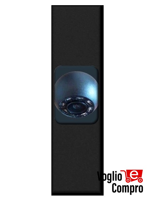 SENSORE FRUTTO DA INCASSO TELECAMERA COLORI + IR H2 BTICINO SPY H2 NOW NERO 2102061