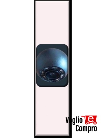 SENSORE FRUTTO DA INCASSO TELECAMERA COLORI + IR H2 BTICINO SPY H2 NOW BIANCO 2102062