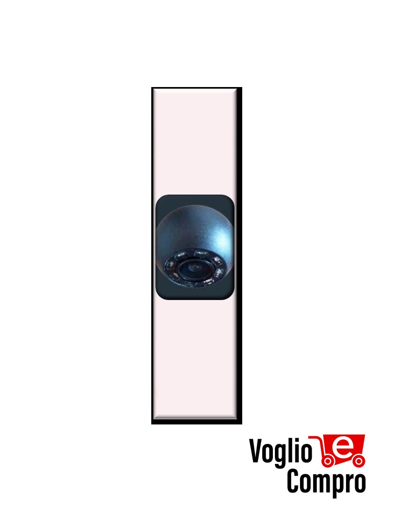 SENSORE FRUTTO DA INCASSO TELECAMERA COLORI + IR H2 BTICINO SPY H2 NOW BIANCO 2102062