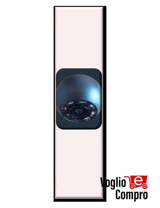 SENSORE FRUTTO DA INCASSO TELECAMERA COLORI + IR H2 BTICINO SPY H2 NOW BIANCO 2102062