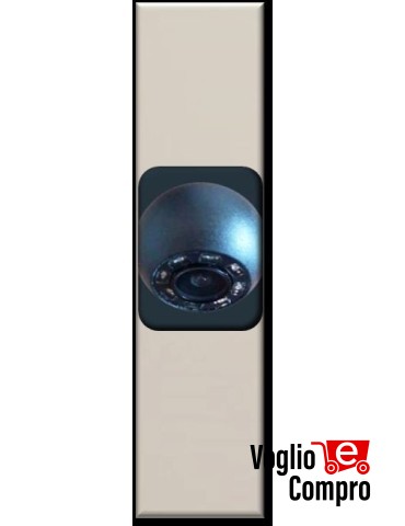 SENSORE FRUTTO DA INCASSO TELECAMERA COLORI + IR H2 BTICINO SPY H2 NOW SABBIA 210206S