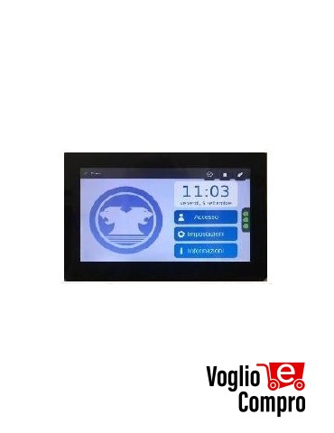 Tastiera grafica Synergy su Can Bus Schermo touch SY-823