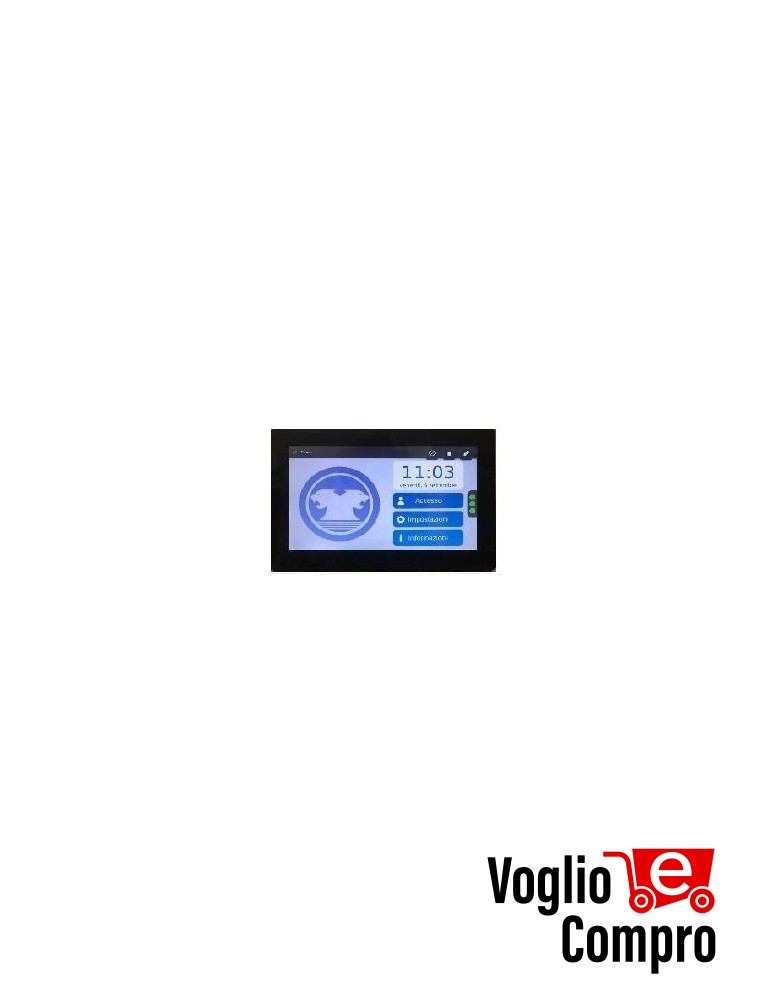 Tastiera grafica Synergy su Can Bus Schermo touch SY-823