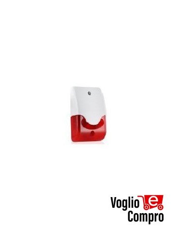 Sirena filare da interno con lampeggiante MICROVIDEO SY-SPC