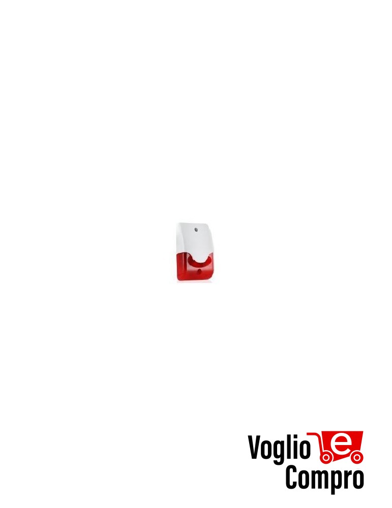 Sirena filare da interno con lampeggiante MICROVIDEO SY-SPC