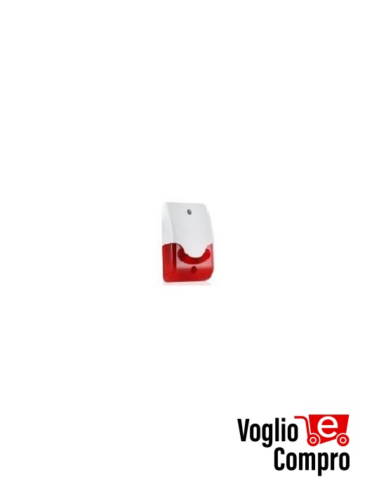 Sirena filare da interno con lampeggiante MICROVIDEO SY-SPC