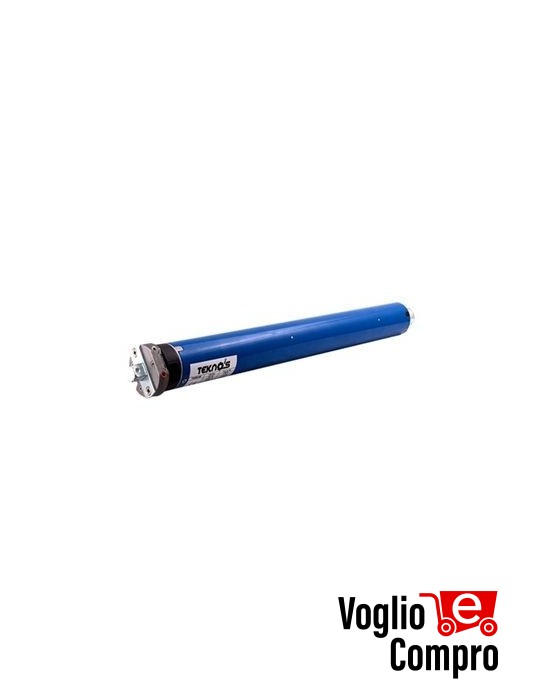 MOTORE TUBOLARE TEKNOS T55M80 FINECORSA MECCANICO D 55mm 385W 80Nm 110KG