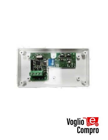 Ricevitore via radio 868MHz bidirezionale su Can bus in contenitore plastico MICROVIDEO SY-702