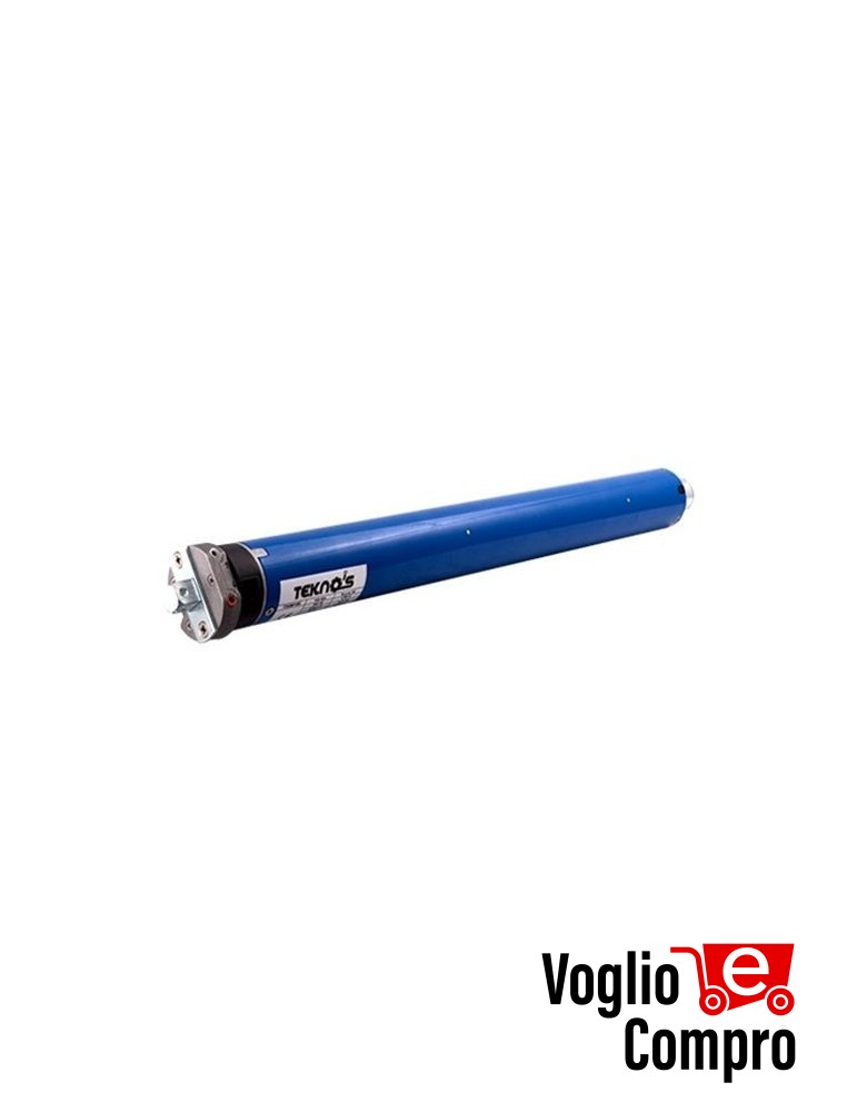 MOTORE TUBOLARE TEKNOS T59M120 FINECORSA MECCANICO D 59mm 350W 120Nm 170KG