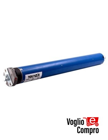 MOTORE TUBOLARE RADIO TEKNOS T55MR80 FINECORSA MECCANICO 385W 80Nm 110 KG