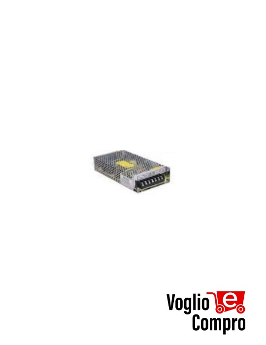 ALIMENTATORE CARICABATTERIA REGOLABILE 12V-13.8V / 11.2A per sistemi di allarme MICROVIDEO