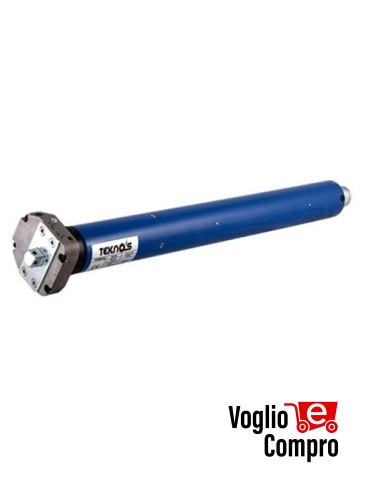 MOTORE TUBOLARE RADIO TEKNOS T55MHR80 FINECORSA MECCANICO MANOVRA DI SOCCORSO