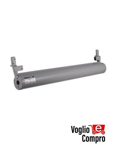 MOTORE TUBOLARE GRIGIO TEKNOS T45CG CON CARTER PER TENDE A CAPOTTINA D 45 20Nm