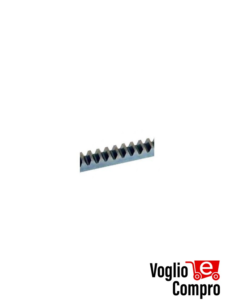 Cremagliera metallica zincata M6 30x30 L.1m ACCESSORIO MOTORE KING GATES DYNAMOS XL
