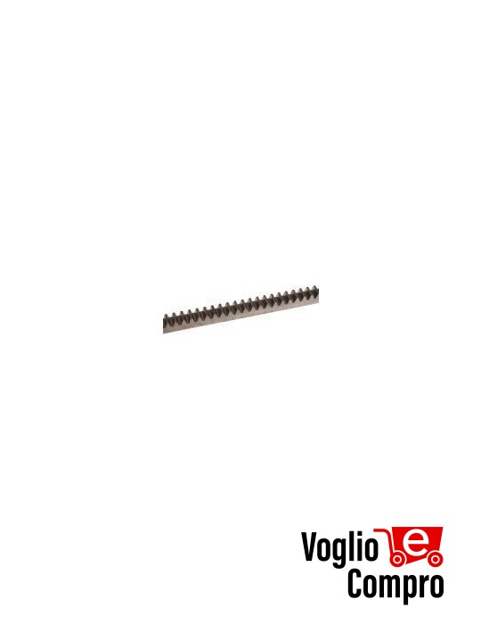 CREMAGLIERA METALLICA ZINCATA M4 1 Mt 22X22mm ACCESSORIO MOTORE DYNAMOS