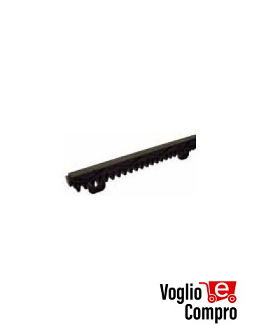 CREMAGLIERA IN NYLON M4 6 ATTACCHI CON INSERTO METALLICO PER MOTORI SCORREVOLI KING GATES