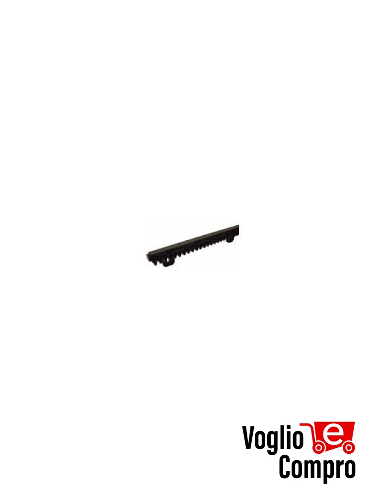 CREMAGLIERA IN NYLON M4 6 ATTACCHI CON INSERTO METALLICO PER MOTORI SCORREVOLI KING GATES