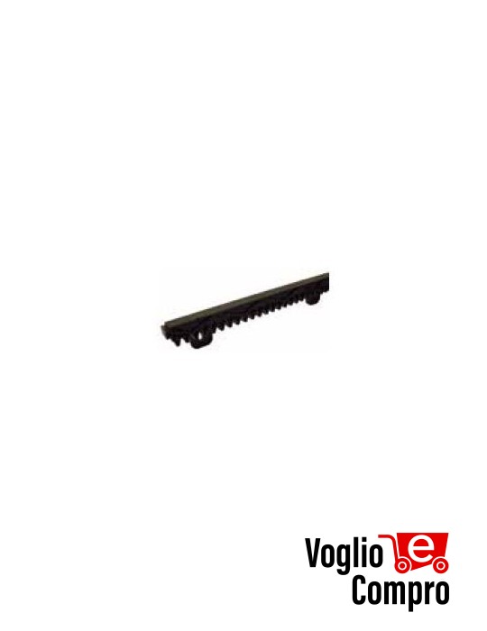 CREMAGLIERA IN NYLON M4 6 ATTACCHI CON INSERTO METALLICO PER MOTORI SCORREVOLI KING GATES