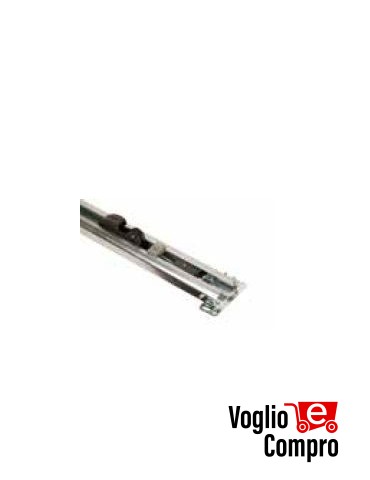 GRB 3 GUIDA CINGHIA PREMONTATA 3m MAX 2,4m DI ALTEZZA PER KING GATES ROLLS