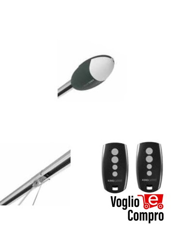 ELEVO KIT MODELLO ELEVOK620.05 PER BASCULANTI FINO A 8,5 m² E SEZIONALI FINO A 10 m²