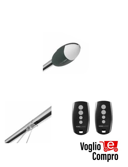 ELEVO KIT MODELLO ELEVOK620.05 PER BASCULANTI FINO A 8,5 m² E SEZIONALI FINO A 10 m²