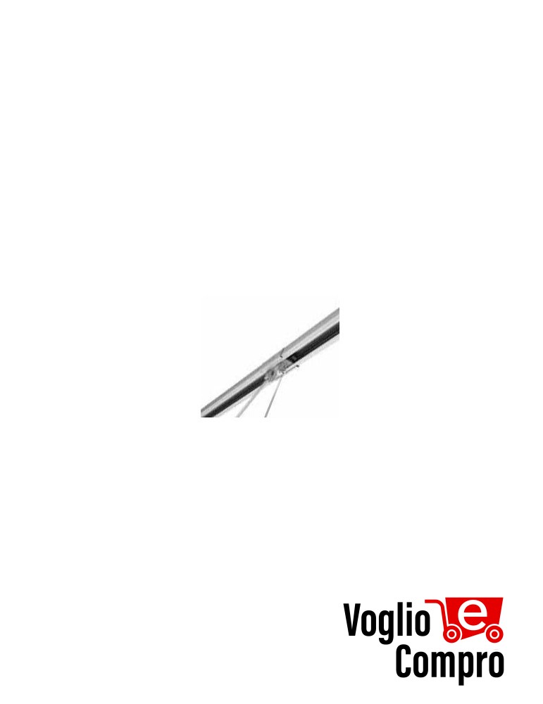 GRO14R01 GUIDA CINGHIA PREMONTATA SEGMENTO UNICO 4 Mt PER MOTORE ELEVO KING GATES