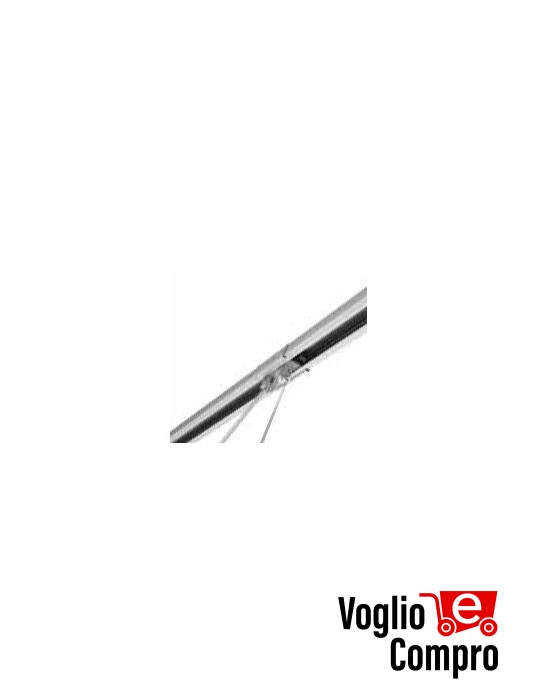 GRO14R01 GUIDA CINGHIA PREMONTATA SEGMENTO UNICO 4 Mt PER MOTORE ELEVO KING GATES