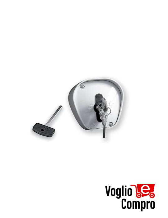 SBLO 800 Selettore a chiave in alluminio da parete con sblocco elettrofreno ACCESSORIO RING