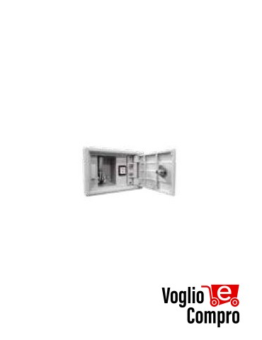 SBLO 600 Selettore a chiave in alluminio con serratura tubolare, pulsante e sblocco accessorio per KING GATES RING