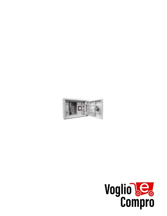 SBLO 600 Selettore a chiave in alluminio con serratura tubolare, pulsante e sblocco accessorio per KING GATES RING