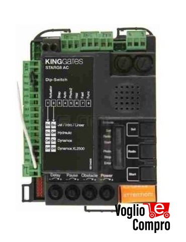 STARG8AC CENTRALE DI COMANDO PER MOTORI 230Vac JET COUPER LINEAR INTRO  (senza trasformatore e box esterno)