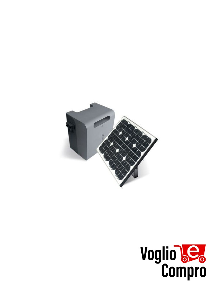 GOGREEN KIT Kit solare fotovoltaico per alimentazione a 24 V con box batterie