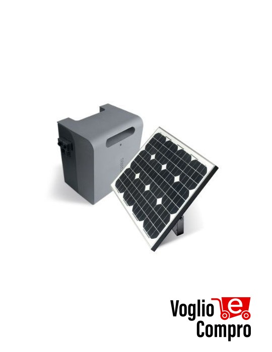 GOGREEN KIT Kit solare fotovoltaico per alimentazione a 24 V con box batterie