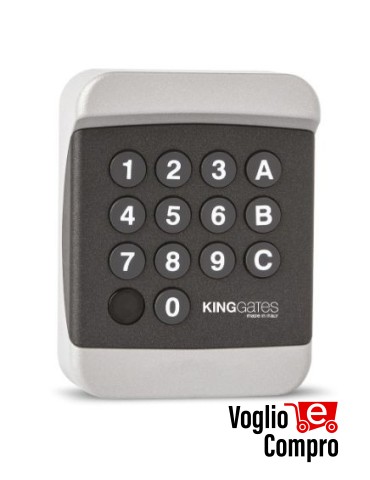 Digy Pad Tastiera radio a combinazione numerica 3 canali – 433,92 MHz 10S062