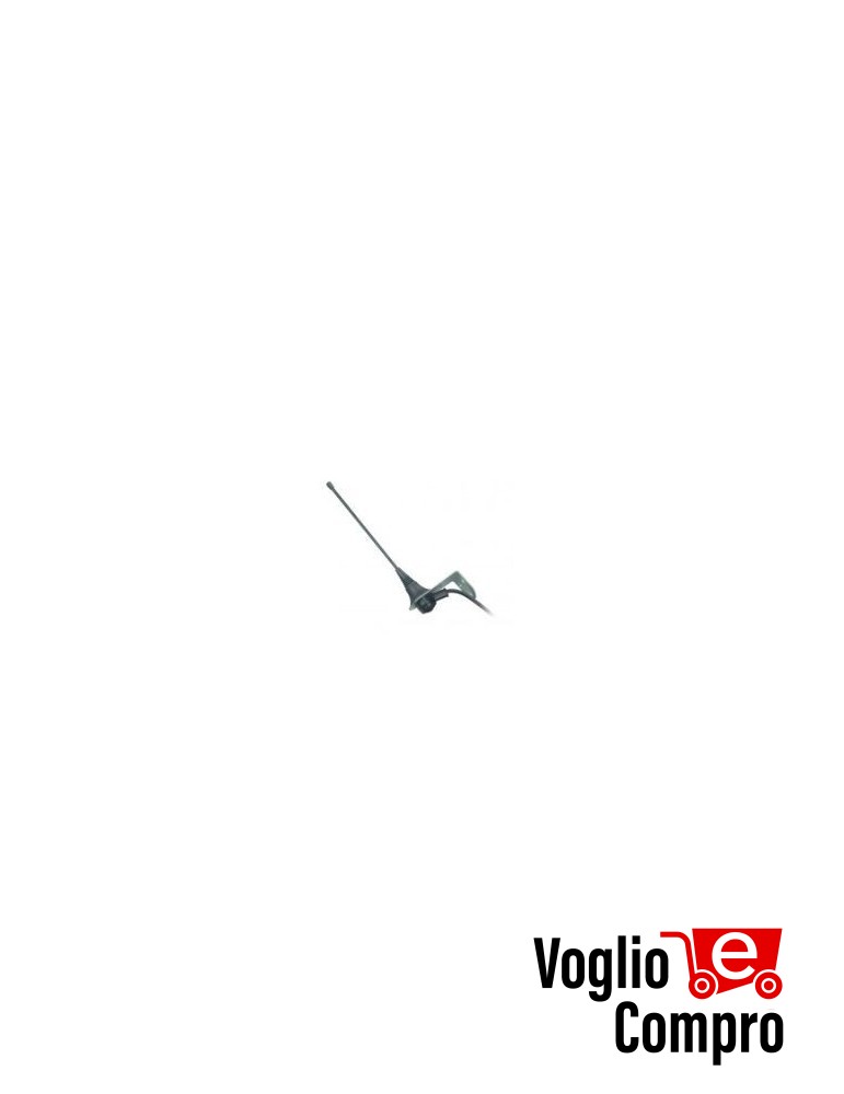 ANS433 Antenna esterna rivestita per ricevitori con 2,5 m di cavo RG-58