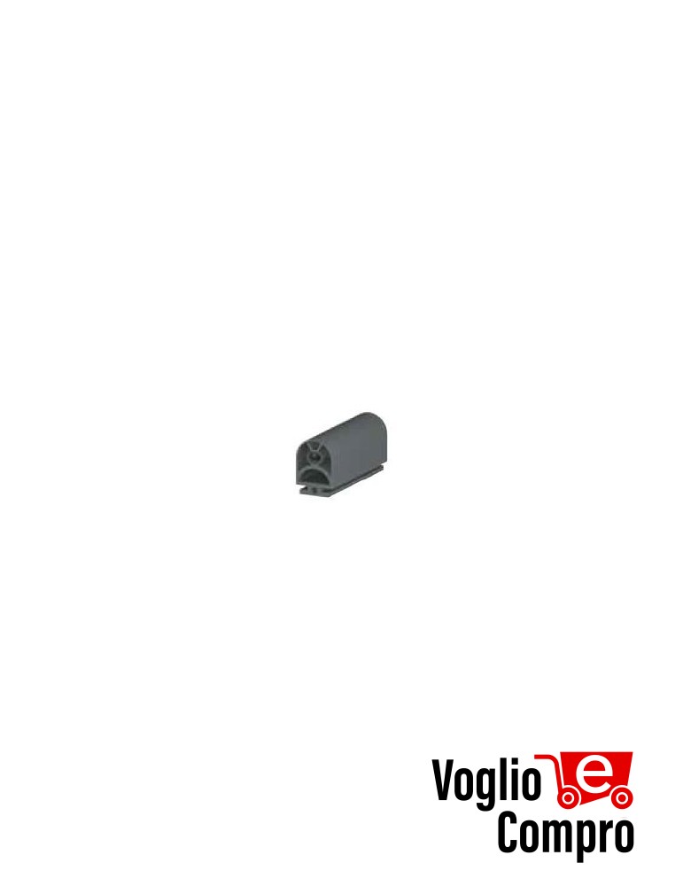 TOUCH-RLG25 Profilo gomma da 25 m (altezza 30 mm - larghezza 25 mm) 35B027