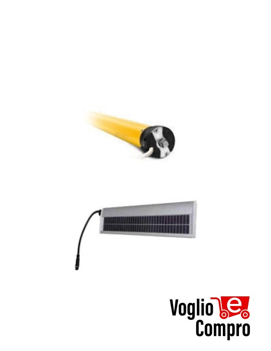 KIT SOLEM20 Pannello solare con batteria e ricevitore radio integrato + MATIXSRP20 v2