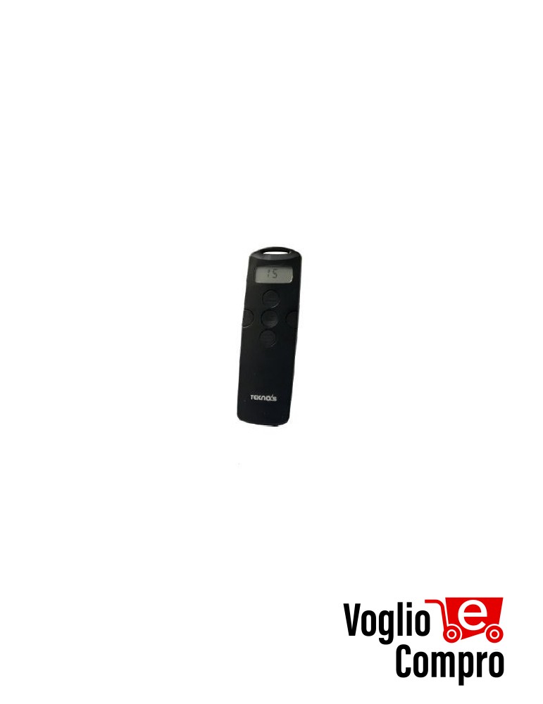 TELECOMANDO RADIOCOMANDO TEKNOS TTN15 433,92Mhz 15 CH PER RICEVITORI TEKNO'S