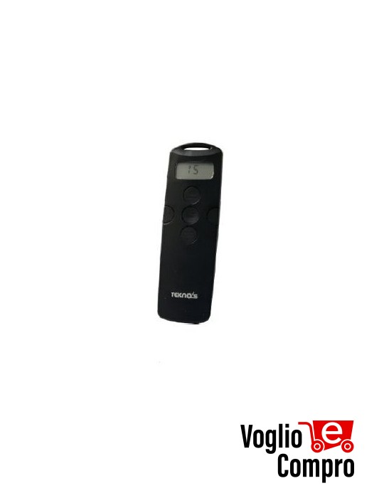 TELECOMANDO RADIOCOMANDO TEKNOS TTN15 433,92Mhz 15 CH PER RICEVITORI TEKNO'S