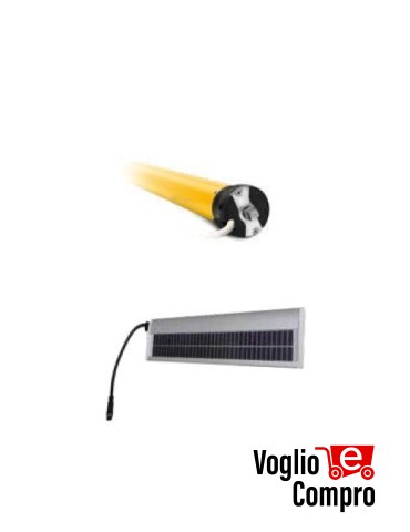 KIT SOLEM50 Pannello solare con batteria e ricevitore radio integrato + MATIXSRP50 v2