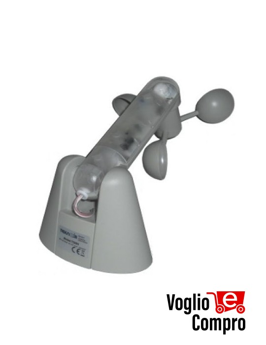 ANEMOMETRO TEKNOS TSBN SENSORE VIA RADIO 433,92Mhz PER VENTO INFRAROSSI PER SOLE