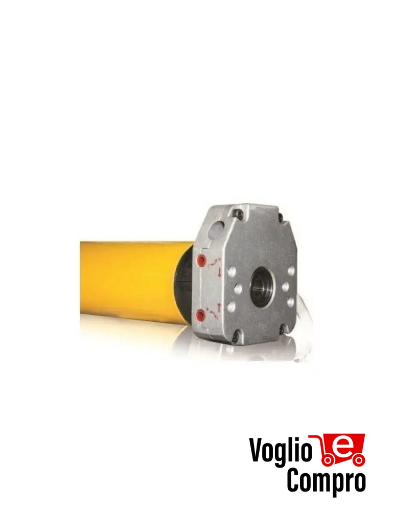 MOTORE TUBOLARE 55mm 80Nm - 15 rmp V2 MATIX M80 CON FINECORSA MECCANICO E MANOVRA DI SOCCORSO 27C063