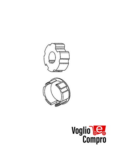 CORONA CM-13 E PULEGGIA P104 OGIVA DIAMETRO 85MM ACCESSORI MOTORIDUTTORI TUBOLARI MATIX 140 NM V2