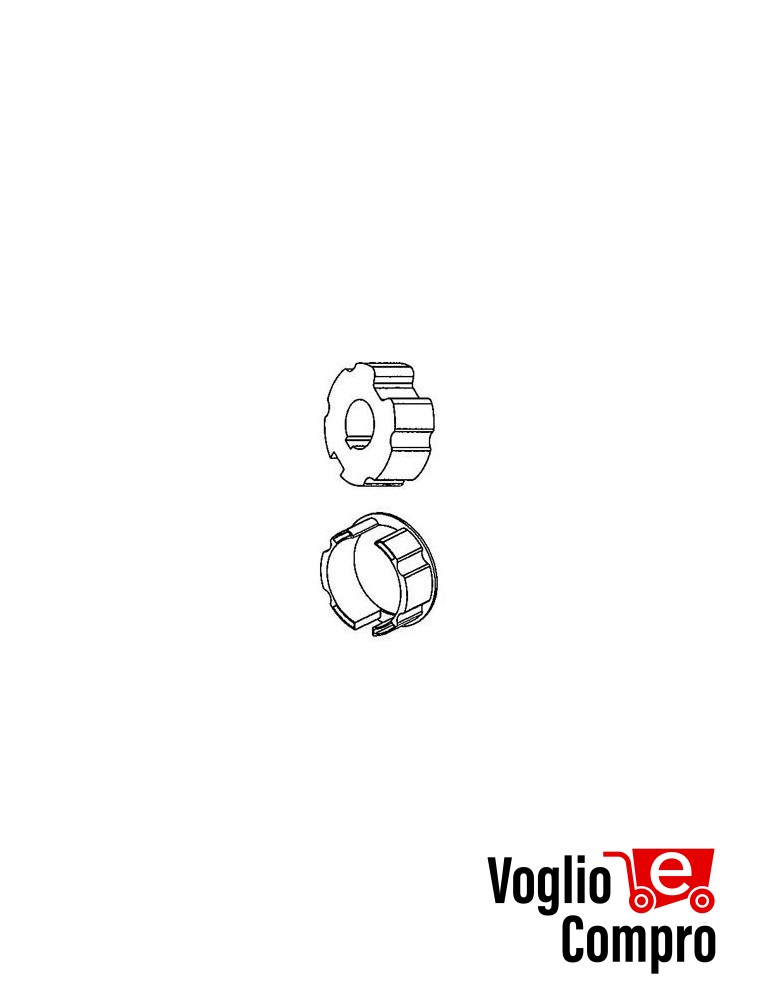 CORONA CM-13 E PULEGGIA P104 OGIVA DIAMETRO 85MM ACCESSORI MOTORIDUTTORI TUBOLARI MATIX 140 NM V2