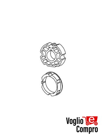 CORONA Y35 E PULEGGIA 9176  DIAMETRO 80MM ACCESSORI PER MOTORIDUTTORI TUBOLARI MATIX 140 NM V2